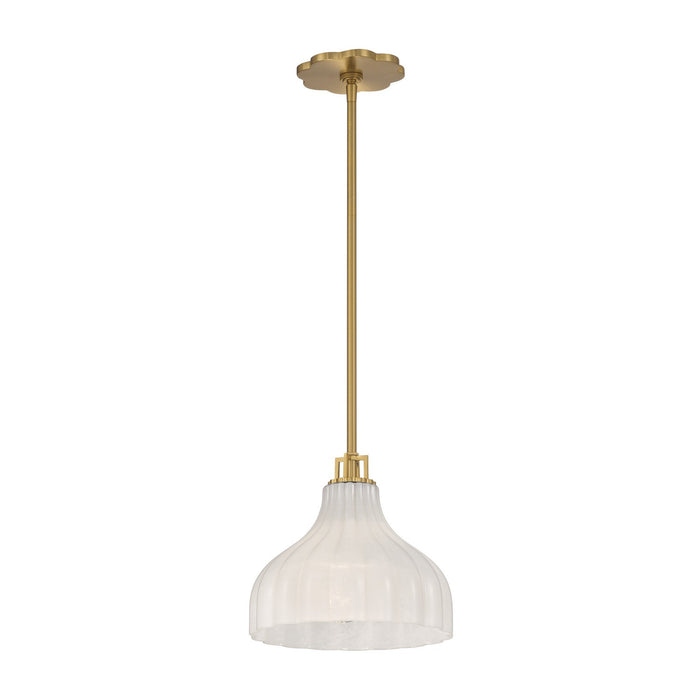 Crystorama - LAY-303-LG - One Light Pendant - Layton - Luxe Gold
