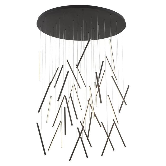 Kuzco Lighting - MP14850-BK-UNV-010 - LED Pendant - Chute - Black