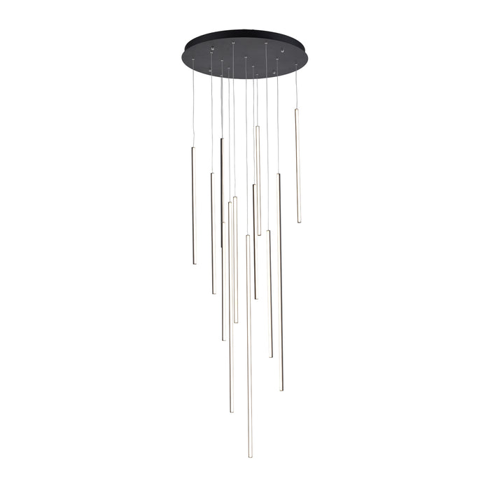 Kuzco Lighting - MP14924-BK-UNV-010 - LED Pendant - Chute - Black