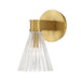 Crystorama - LOT-701-LG - One Light Wall Sconce - Lotus - Luxe Gold