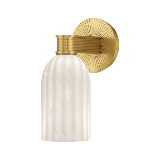 Lotus One Light Wall Sconce Luxe Gold