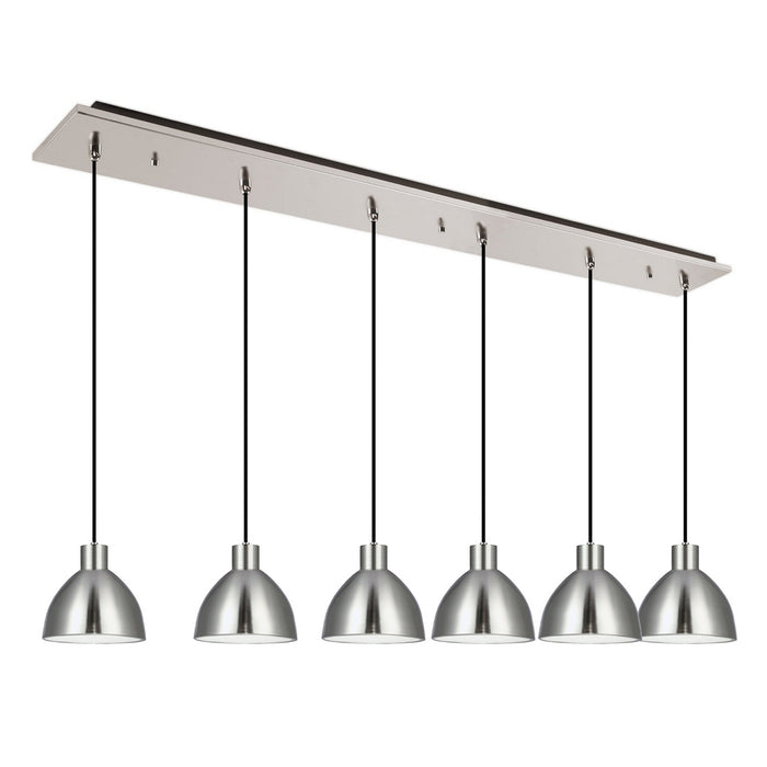 Kuzco Lighting - MP1706BN-06 - LED Pendant - Chroma - Brushed Nickel