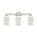 Crystorama - LOT-713-PN - Three Light Bath - Lotus - Polished Nickel