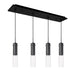 Kuzco Lighting - MP21703BK-04 - LED Pendant - Lena - Black