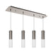 Kuzco Lighting - MP21703BN-04 - LED Pendant - Lena - Brushed Nickel
