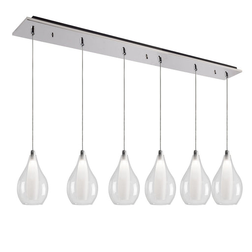 Kuzco Lighting - MP3005CH-06 - LED Pendant - Victoria - Chrome
