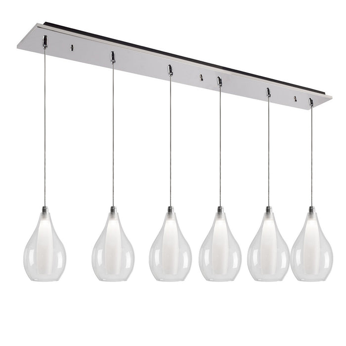 Kuzco Lighting - MP3005CH-06 - LED Pendant - Victoria - Chrome