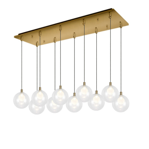 Bolla LED Pendant Brushed Gold