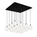 Kuzco Lighting - MP3106BK-16 - LED Pendant - Bolla - Black
