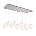 Kuzco Lighting - MP3106CHOP-10 - LED Pendant - Bolla - Chrome/Opal Glass