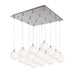 Kuzco Lighting - MP3106CHOP-16 - LED Pendant - Bolla - Chrome/Opal Glass