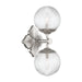 Crystorama - ORY-1002-PN-CL - Two Light Wall Sconce - Orly - Polished Nickel