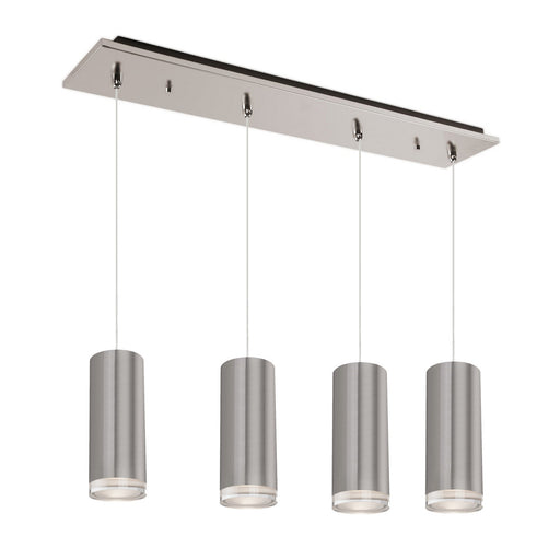 Cameo LED Pendant Brushed Nickel