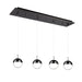 Kuzco Lighting - MP402801BC-04 - LED Pendant - Pluto - Black Chrome