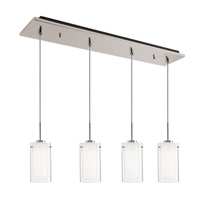 Kuzco Lighting - MP41304BN-04 - LED Pendant - Verona - Brushed Nickel