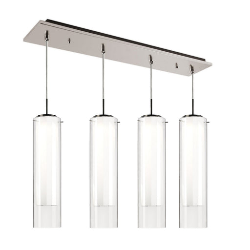Verona LED Pendant Brushed Nickel