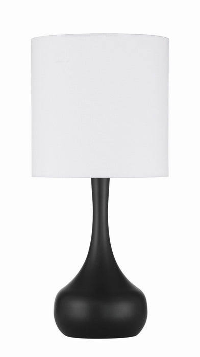 Craftmade - 86226FB-T - One Light Table Lamp - Pallo - Flat Black