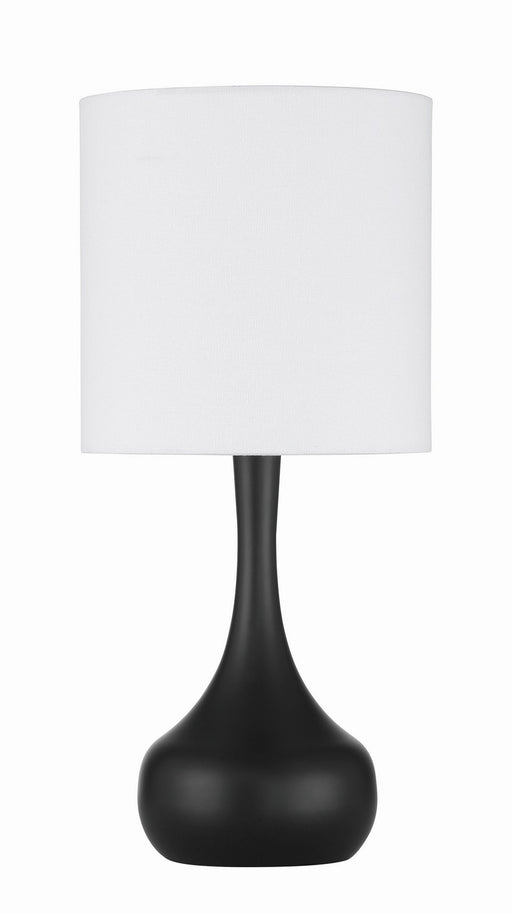 Craftmade - 86226FB-T - One Light Table Lamp - Pallo - Flat Black