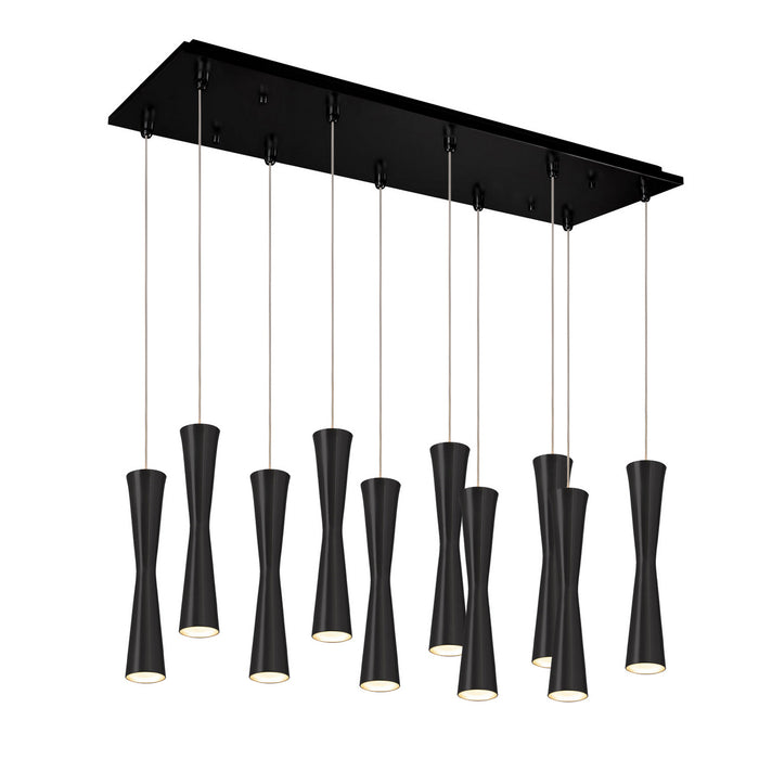 Kuzco Lighting - MP42502BK-10 - LED Pendant - Robson - Black