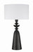 Craftmade - 87024DW-T - One Light Table Lamp - Travis - Dark Wood