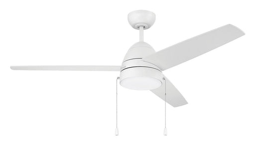 Craftmade - CZY52W3 - 52" Ceiling Fan - Cozy 52" 3-Blade Ceiling Fan - White