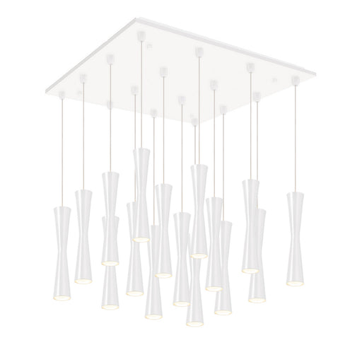 Kuzco Lighting - MP42502WH-16 - LED Pendant - Robson - White