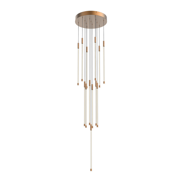 Kuzco Lighting - MP75121-BG-UNV-010 - LED Pendant - Motif - Brushed Gold