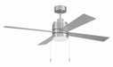 Craftmade - EMCY52BNK4-PC - 52" Ceiling Fan - Energy Star McCoy 52" 4 Blade Ceiling Fan - Brushed Polished Nickel