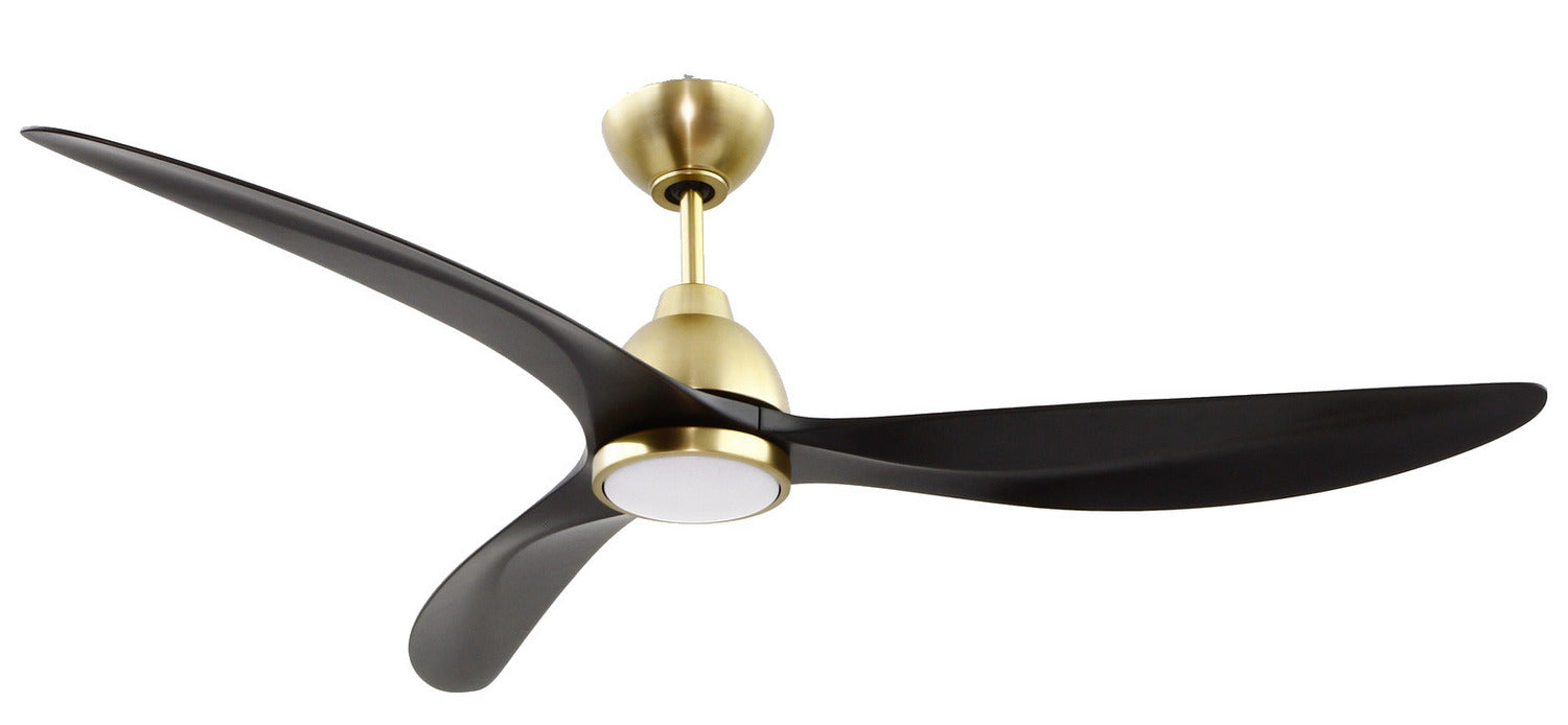 Craftmade - FRZ56SB3 - 52" Ceiling Fan - Frazier 56" 3-blade Indoor Ceiling Fan - Satin Brass