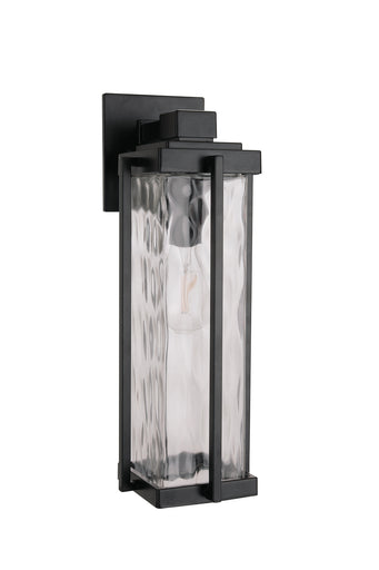 Pyrmont One Light Outdoor Wall Lantern Midnight