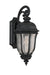 Craftmade - Z3304-TB - One Light Outdoor Wall Lantern - Harper - Textured Black