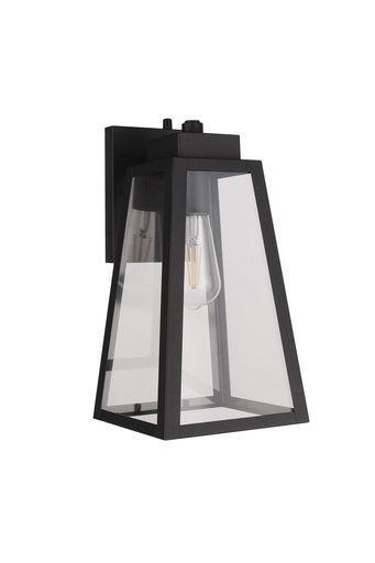 Sorano One Light Outdoor Lantern Textured Black