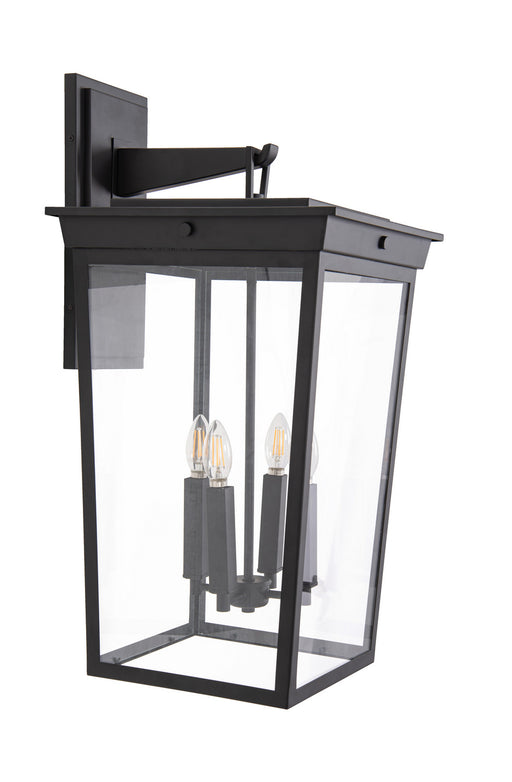 Craftmade - ZA7824-TB - Four Light Outdoor Wall Lantern - Duncan - Textured Black