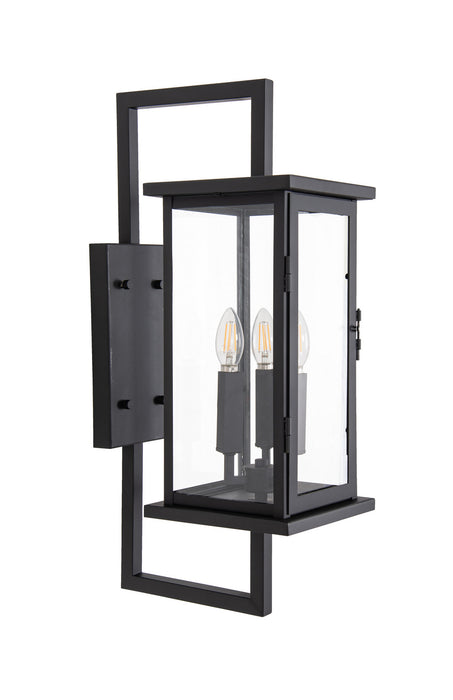 Craftmade - ZA8010-TB - Three Light Outdoor Wall Lantern - Jordan - Textured Black