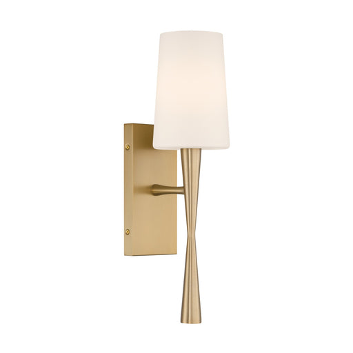 Trenton One Light Wall Sconce Aged Brass