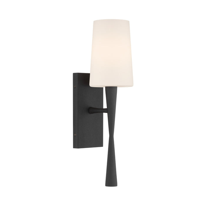 Crystorama - TRE-221-OP-BF - One Light Wall Sconce - Trenton - Black Forged