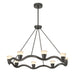 Crystorama - VNC-6508-NB - LED Chandelier - Vance - Bronze Noir