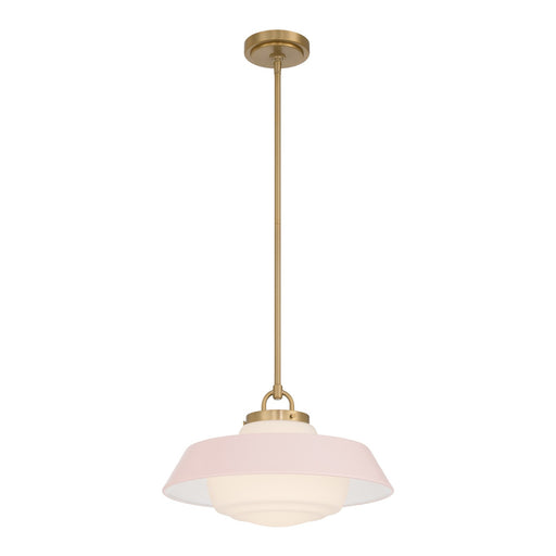 Xander One Light Pendant Vibrant Gold