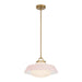 Crystorama - XAN-8006-VG-BH - One Light Pendant - Xander - Vibrant Gold