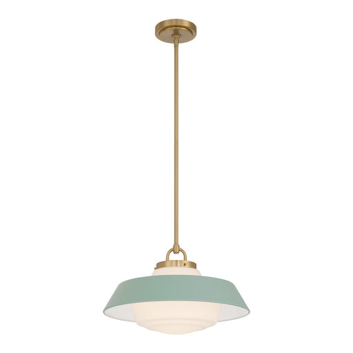 Xander One Light Pendant Vibrant Gold