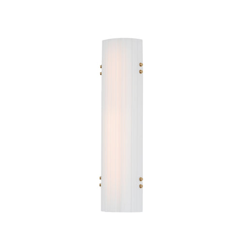 Facets LED Bath Vanity Natural Aged Brass