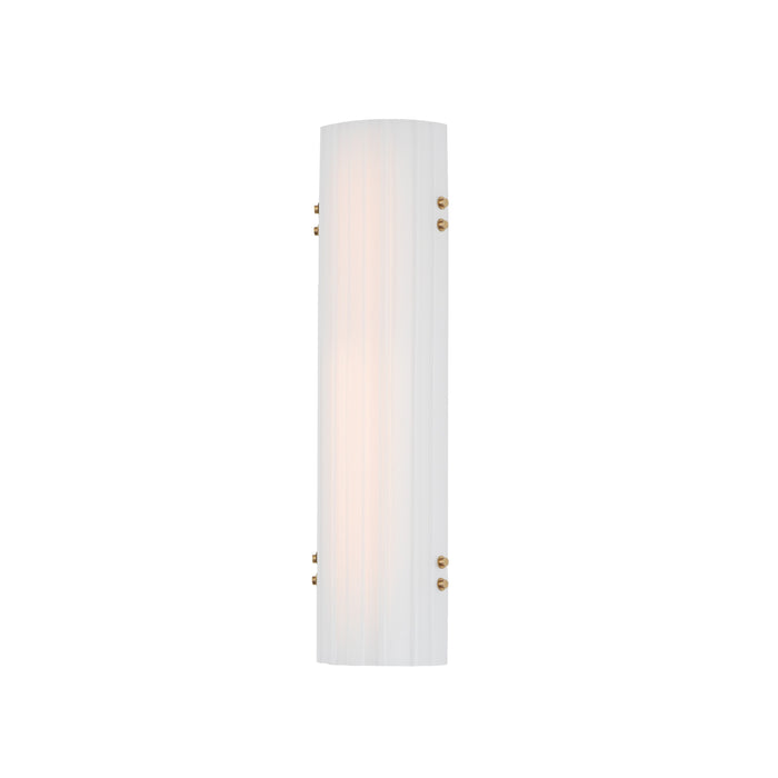Studio M - SM21363WTNAB - LED Bath Vanity - Facets - Natural Aged Brass