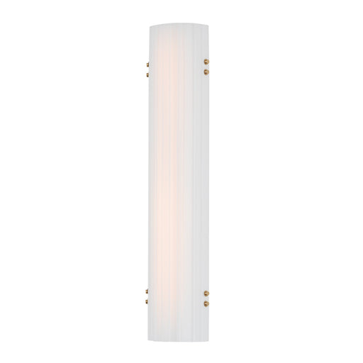 Facets LED Bath Vanity Natural Aged Brass