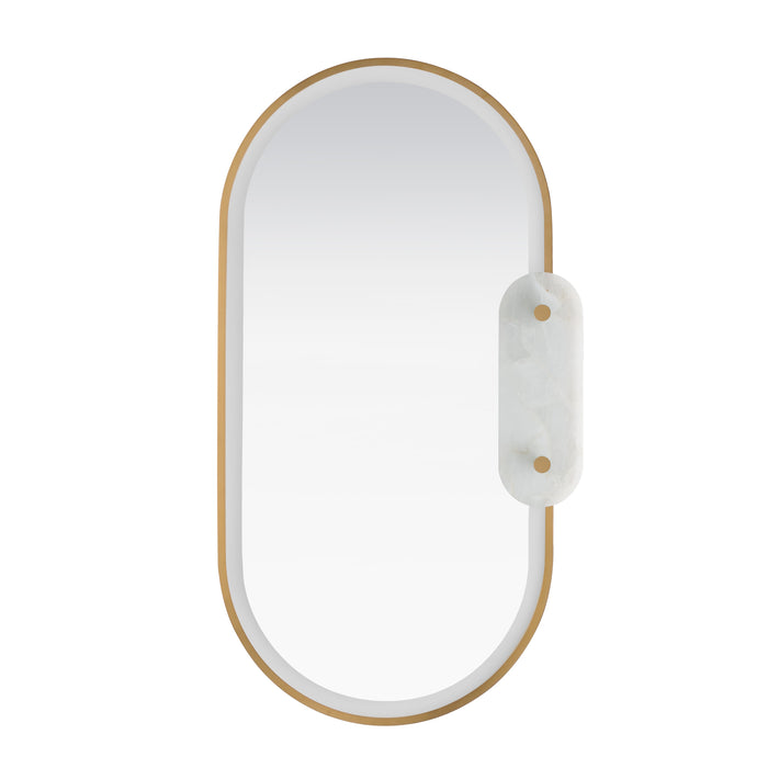 Studio M - SM24800WABCN - LED Mirror - Stonewall - Brushed Champagne