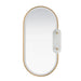 Studio M - SM24800WABCN - LED Mirror - Stonewall - Brushed Champagne