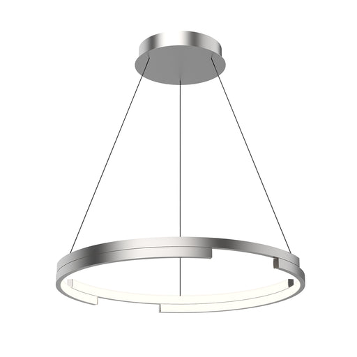 Anello Minor LED Pendant Brushed Nickel