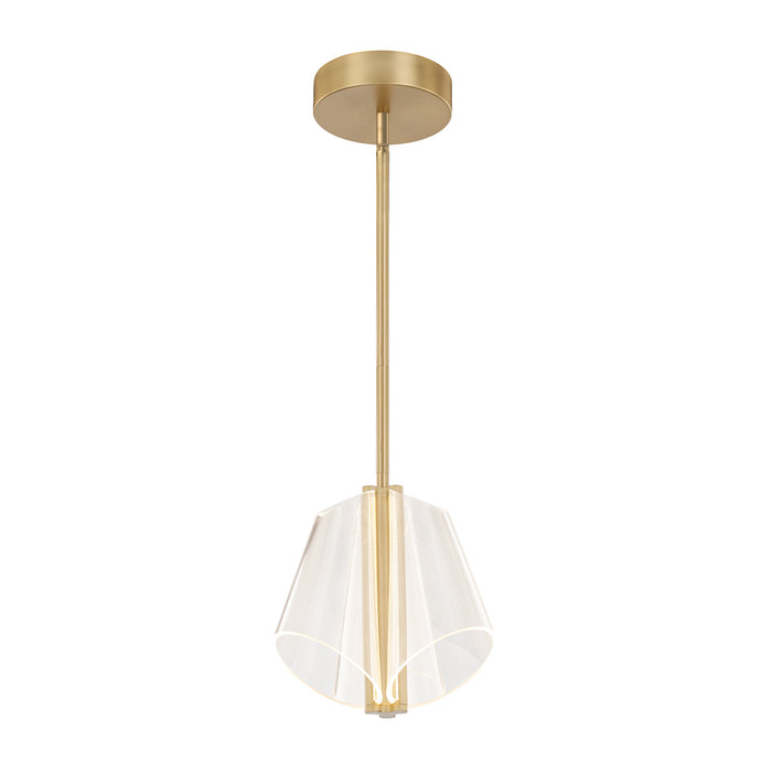 Kuzco Lighting - PD62511-BG/LG-UNV - LED Pendant - Mulberry - Brushed Gold/Light Guide