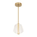 Kuzco Lighting - PD62511-BG/LG-UNV - LED Pendant - Mulberry - Brushed Gold/Light Guide