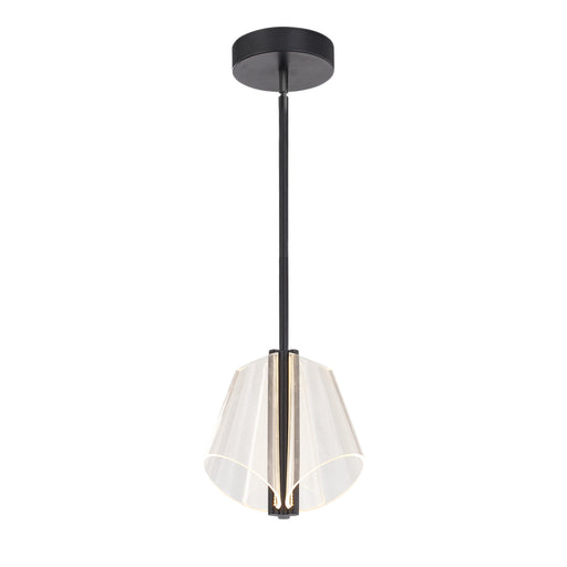 Kuzco Lighting - PD62511-BK/LG-UNV - LED Pendant - Mulberry - Black/Light Guide