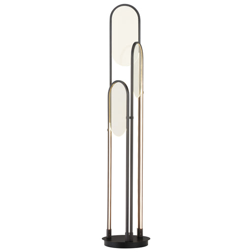 Trance LED Floor Lamp Gunmetal